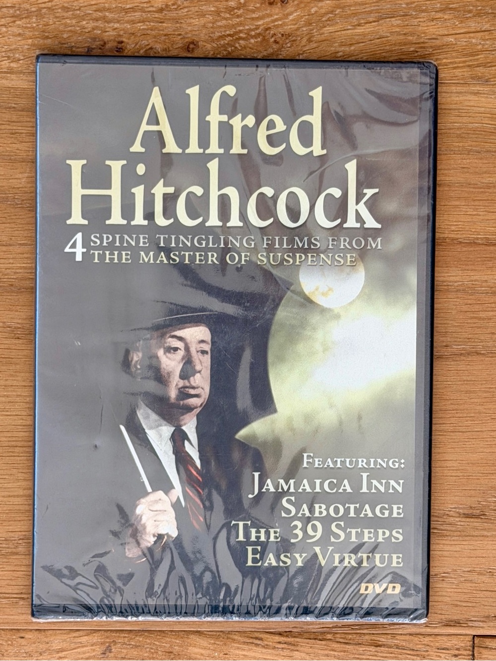 New Alfred Hitchcock 4 Movie Collection DVD Sealed 39 Steps Sabotage Jamaica Inn
